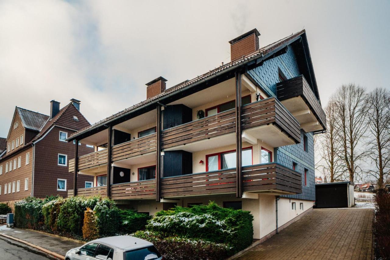 Wohnung An Der Skiwiese - Boxspring - Balkon - 2 Smart Tv - Carport Braunlage Exteriér fotografie